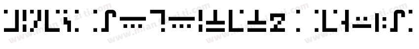 MinecraftFivev2 Regular字体转换